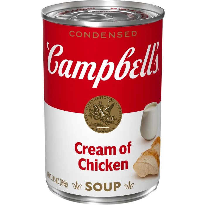Campbell’s® de crema de pollo (Campbell’s Condensed Cream of Chicken Soup)