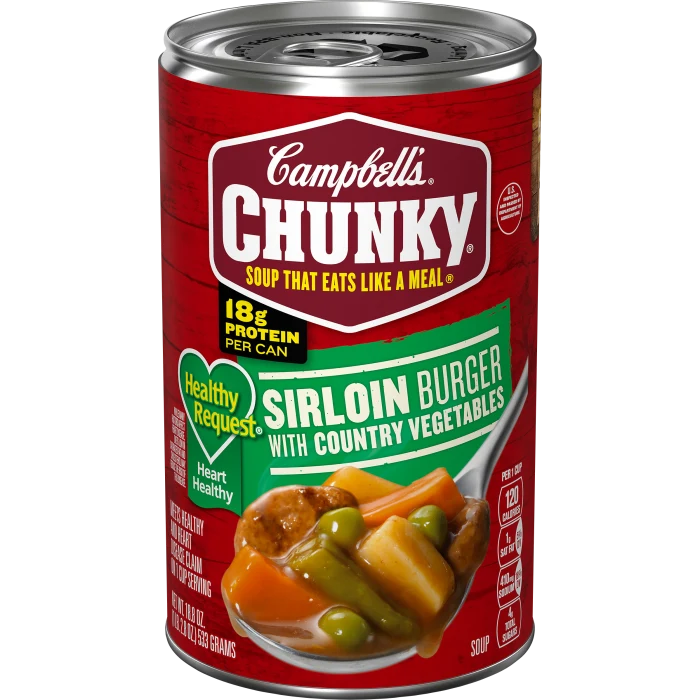 Sopa de hamburguesa de sirloin (solomillo) con verduras de campo (Sirloin Burger with Country Vegetables Soup)