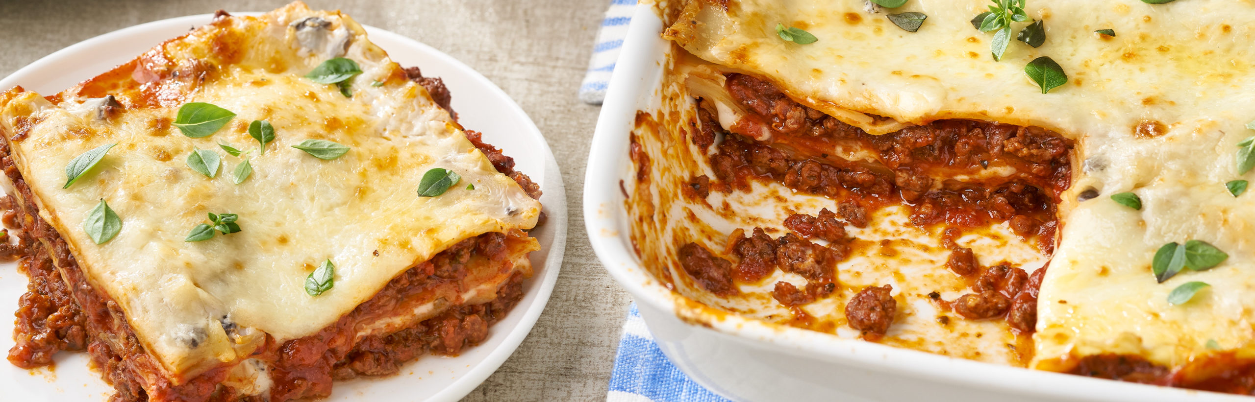 Beef & Mushroom Lasagna