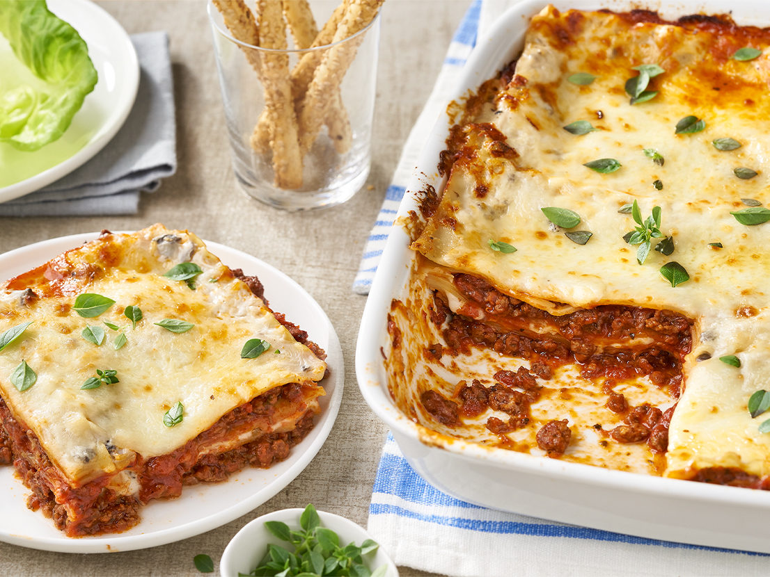 Beef & Mushroom Lasagna