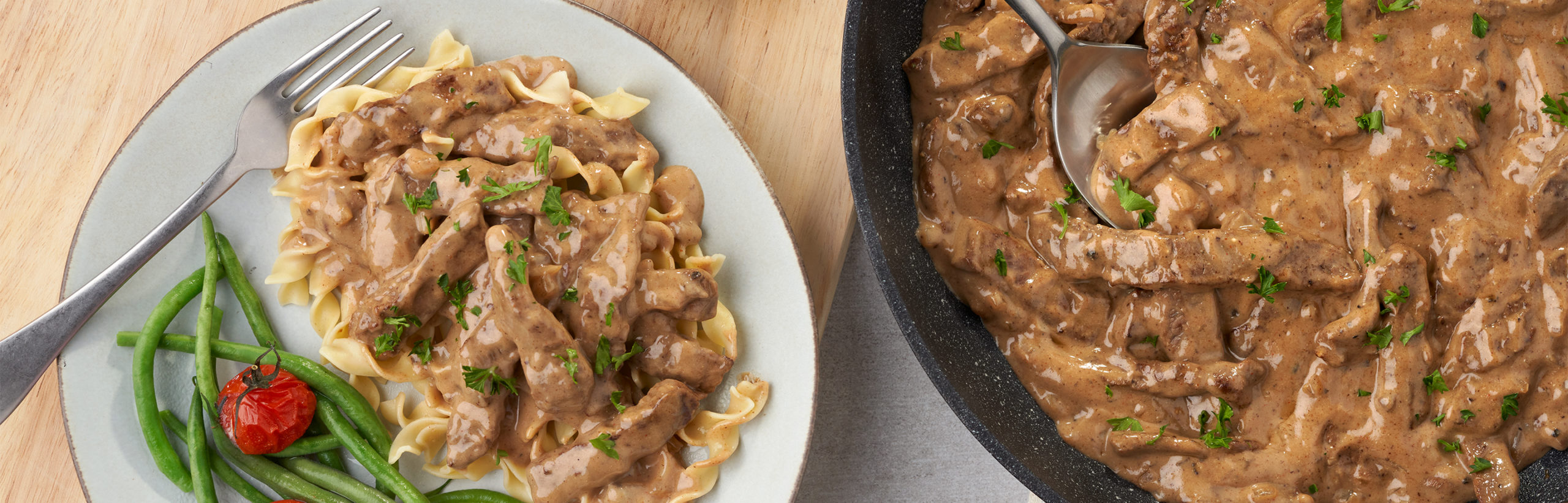 Beef Stroganoff