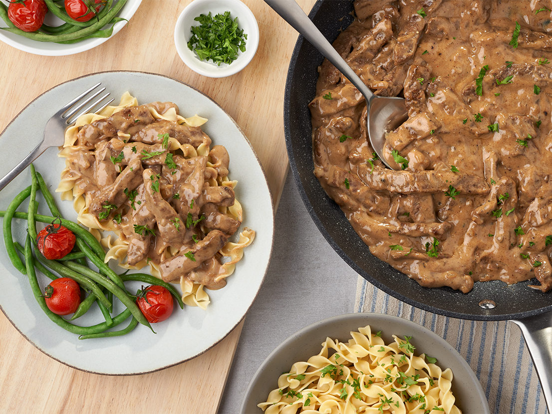 Beef Stroganoff