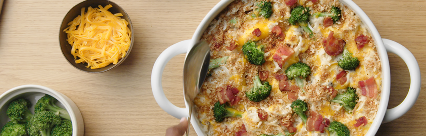 Bacon Hash Brown Casserole