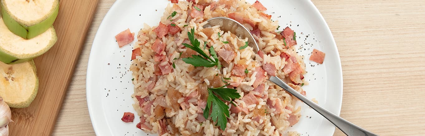 Arroz con Cebolla