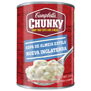 Chunky Sopa de Almeja Nueva Inglaterra