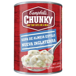 Chunky Sopa de Almeja Nueva Inglaterra