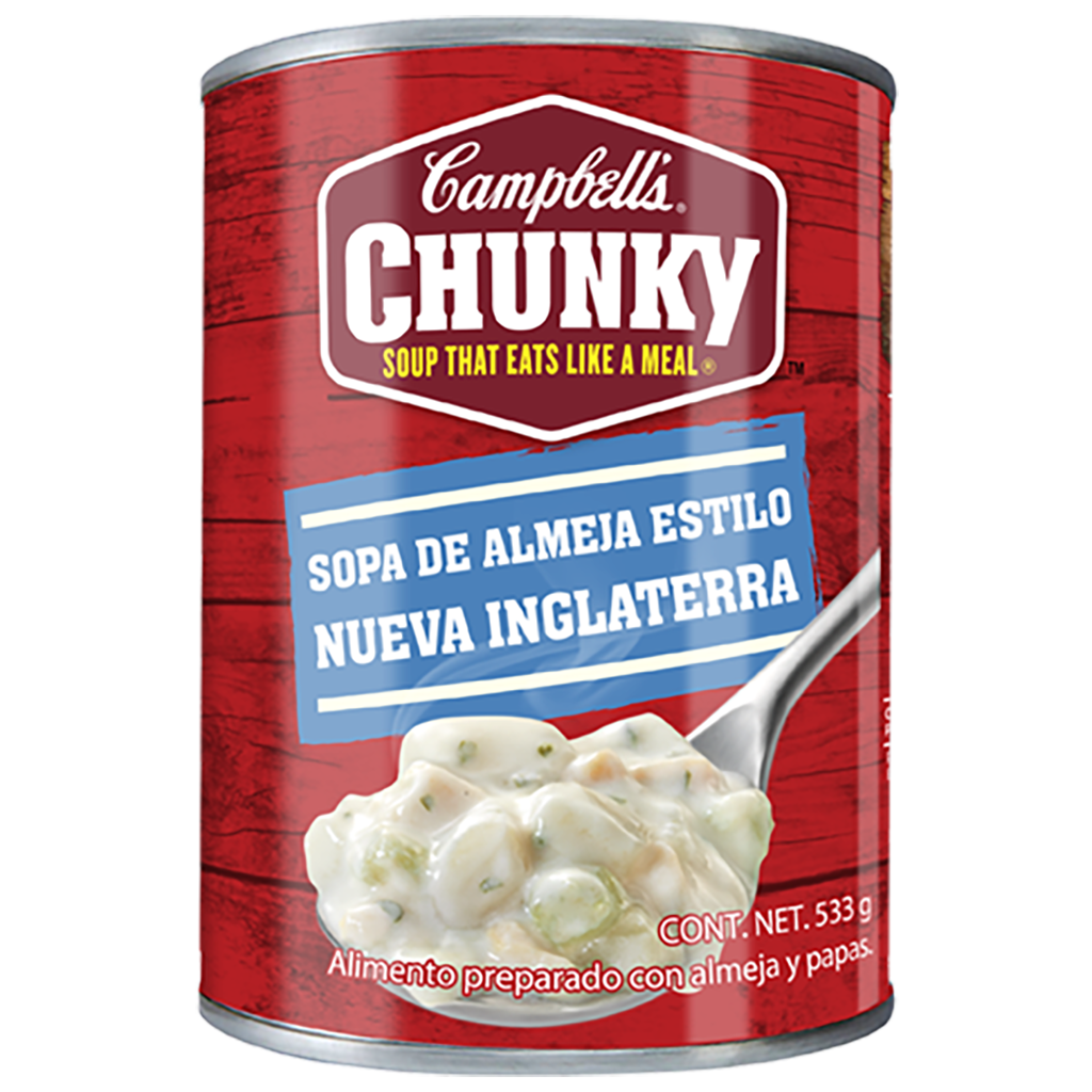 Chunky Sopa de Almeja Nueva Inglaterra