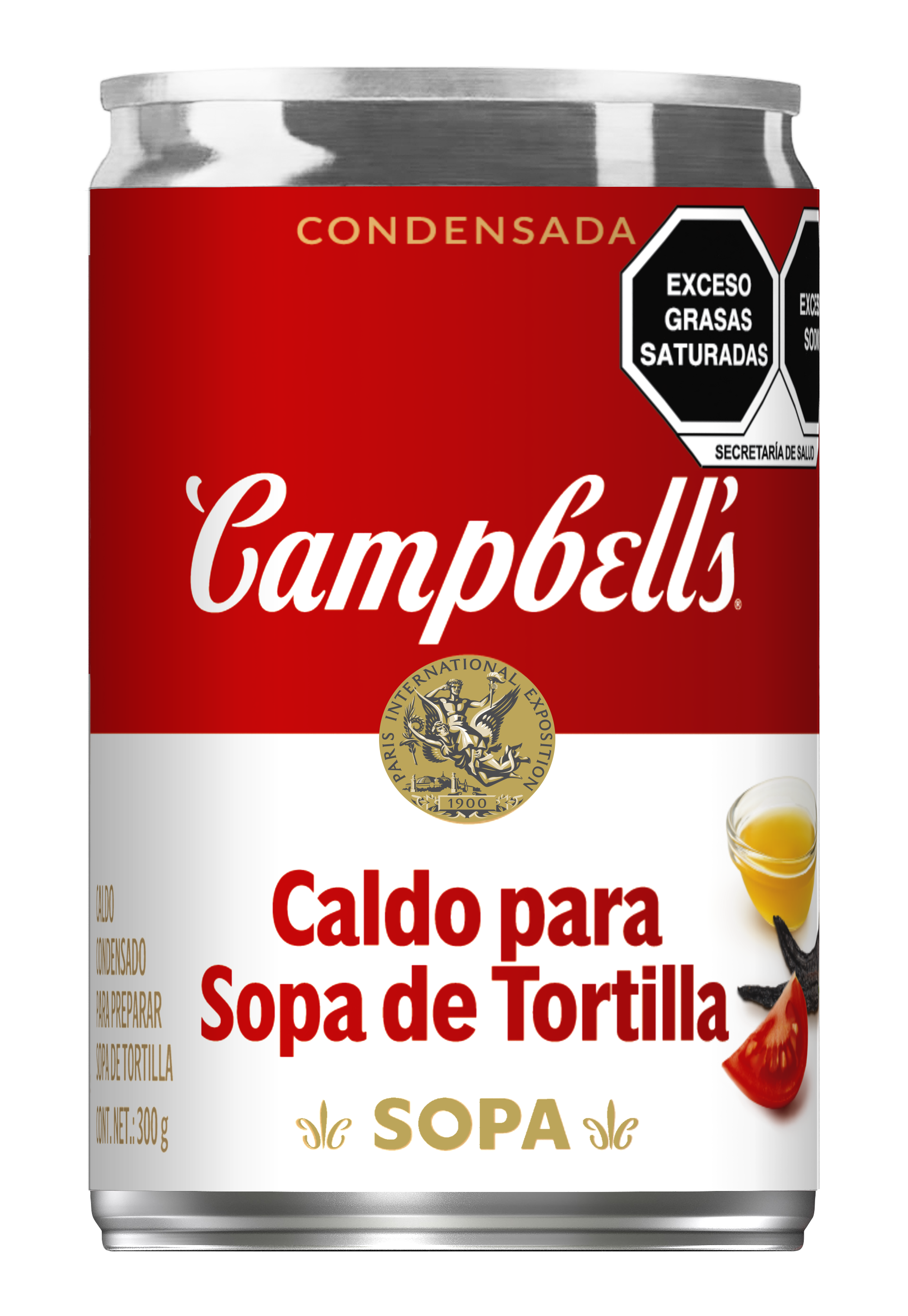 Caldo para Sopa de Tortilla