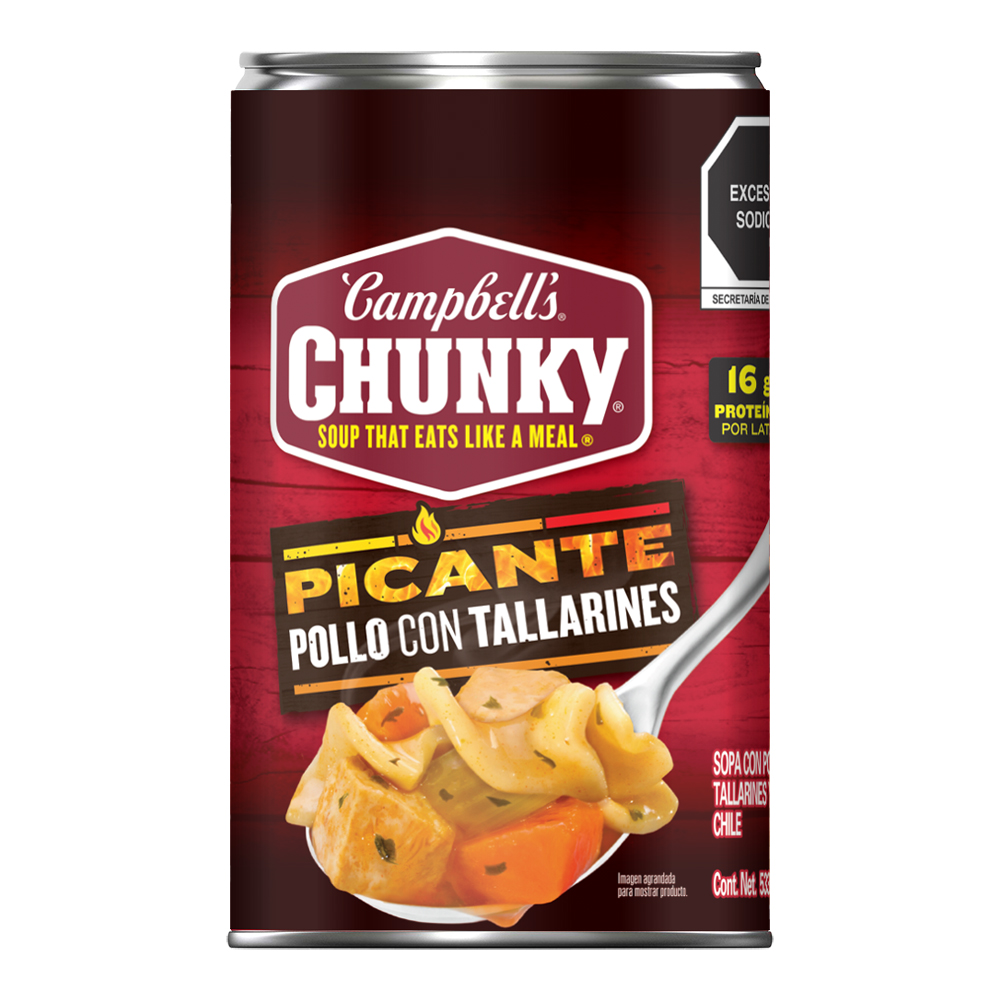 Chunky Picante – Pollo con Tallarines