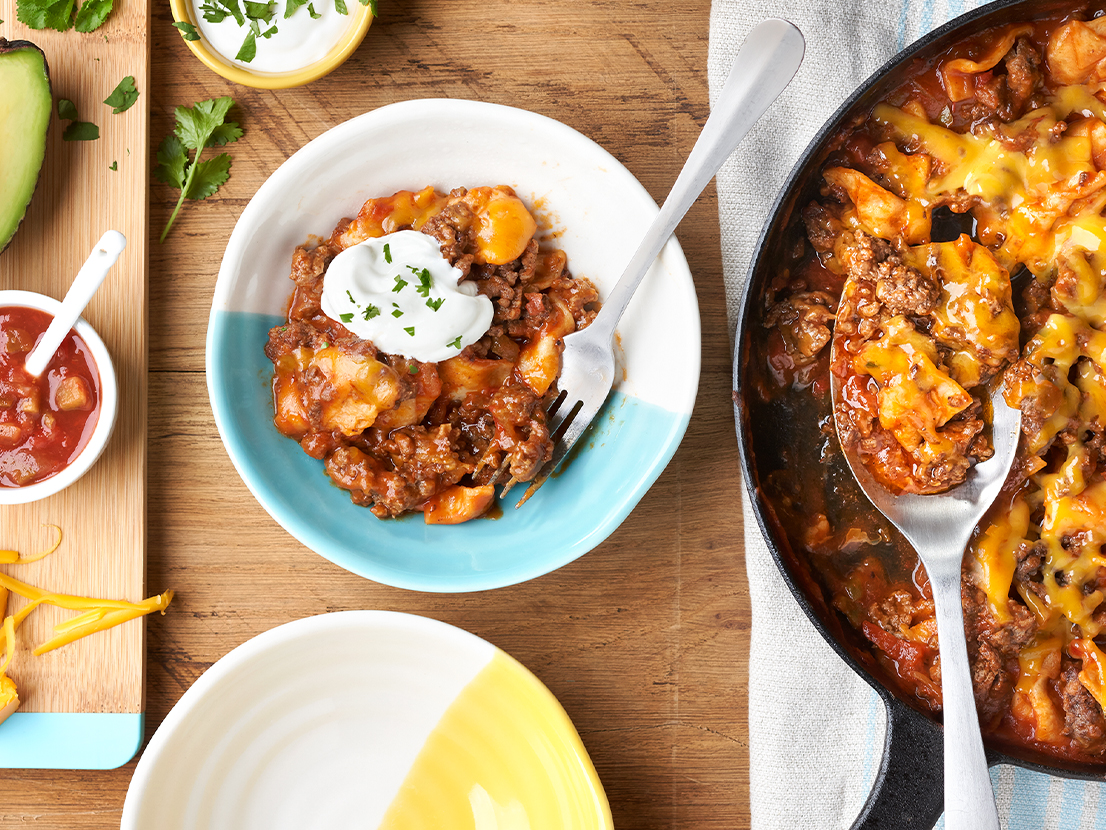 Beef Taco Skillet | Pace® Sauces