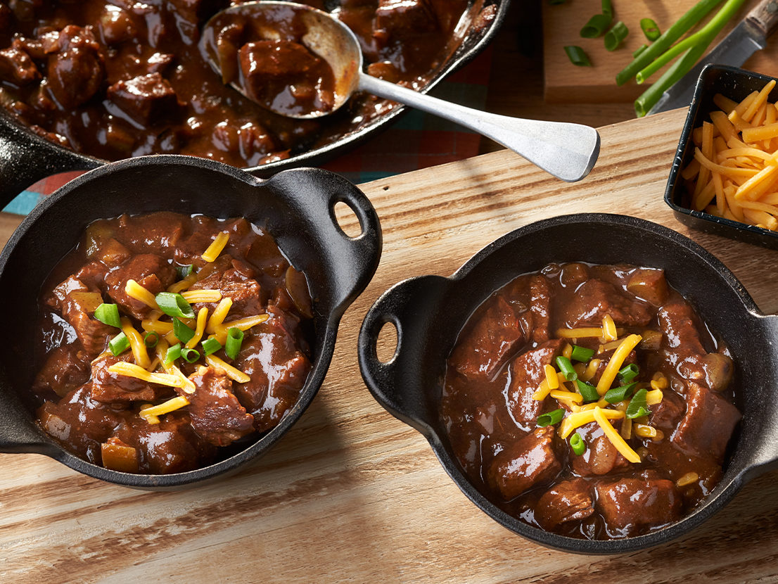 Image of prepared Texas Cowboy Chili with Beef