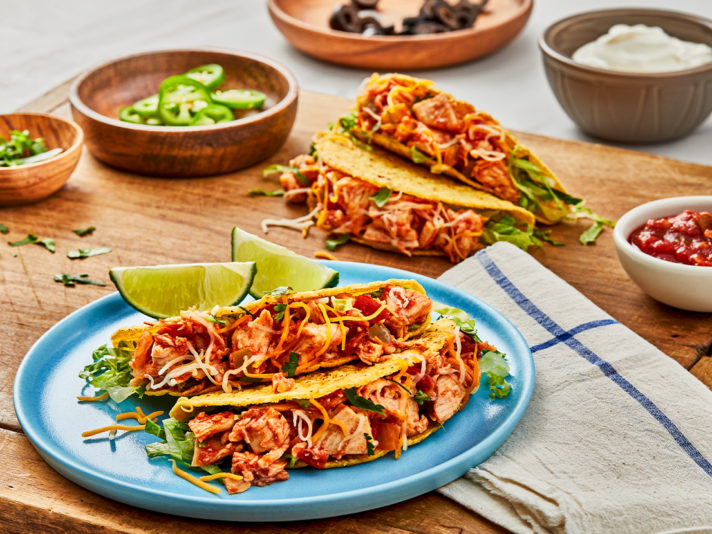 Image of prepared Quick Chicken Tacos