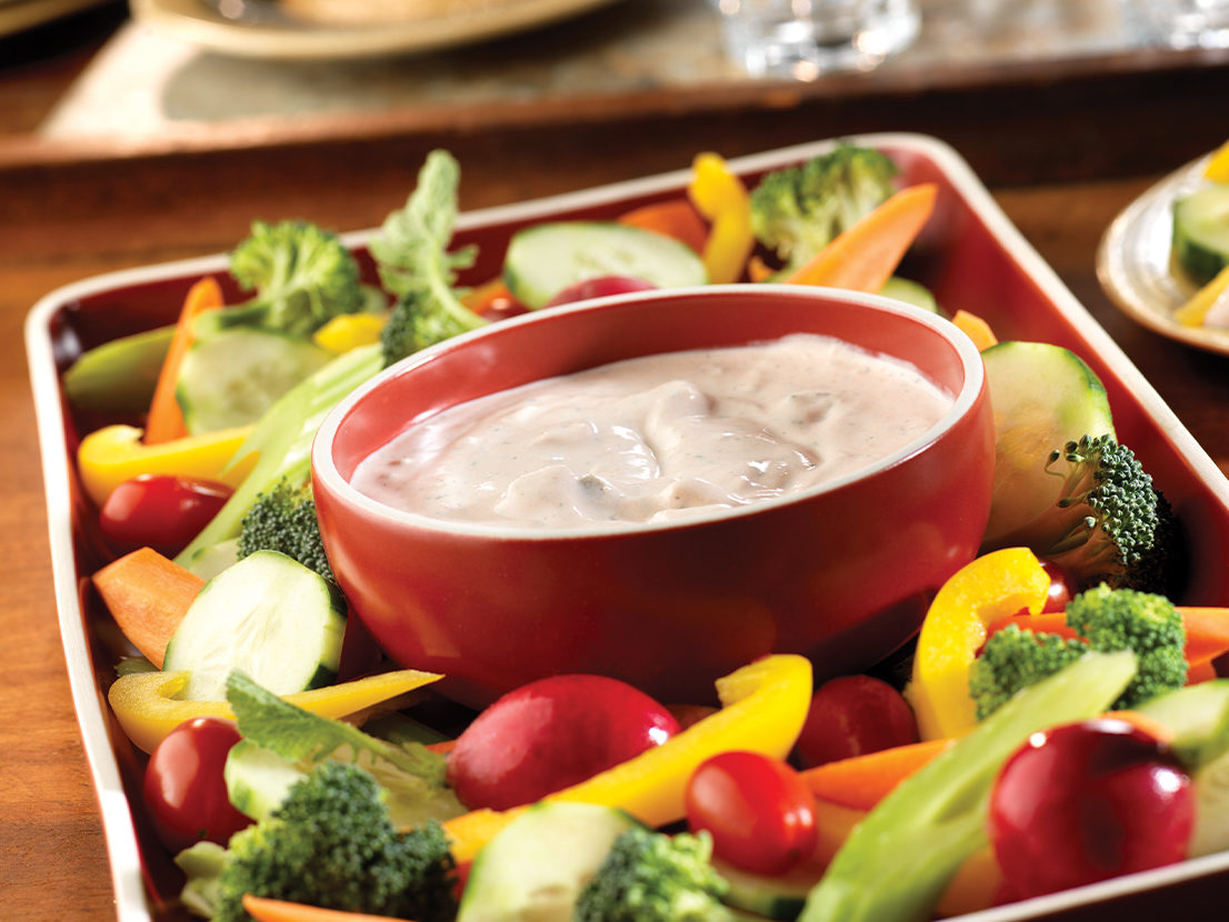 Smaller image of prepared Salsa-Ranch Dip recipe
