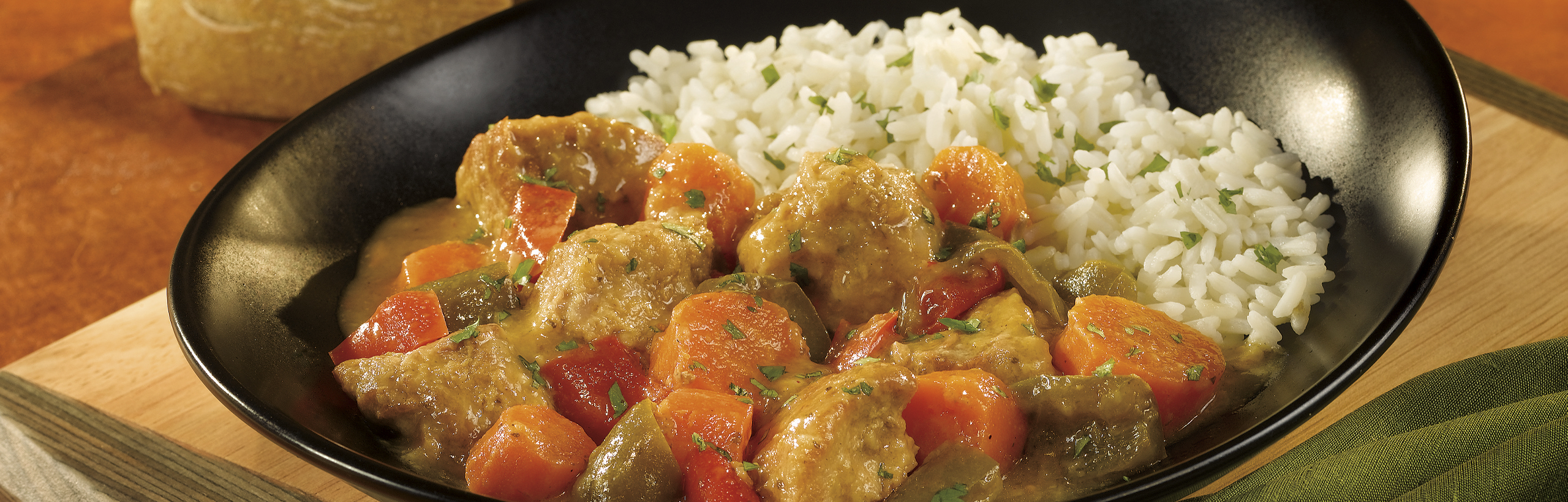 SlowCooked Salsa Verde Pork & Pepper Stew Pace Foods