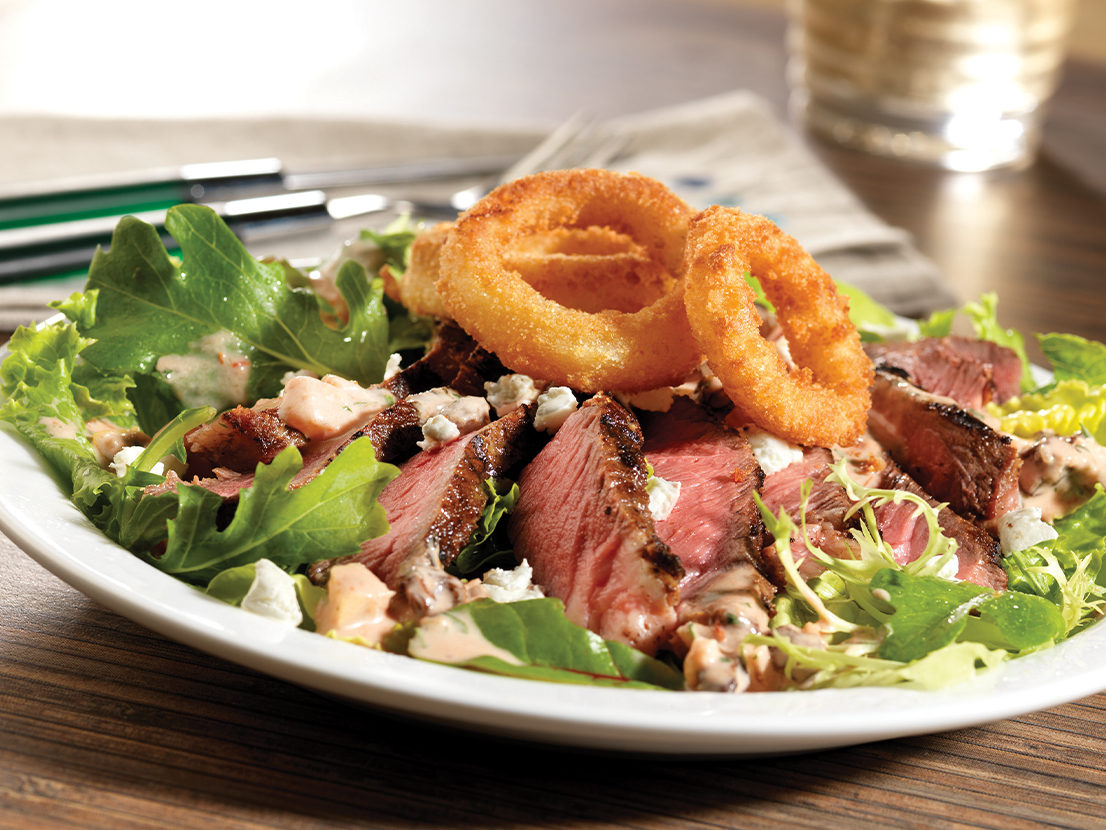 Image of prepared Southwest Steak Salad