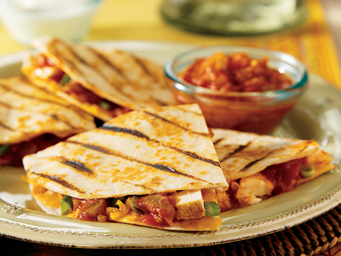 Chicken & Black Bean Quesadillas Pace Foods