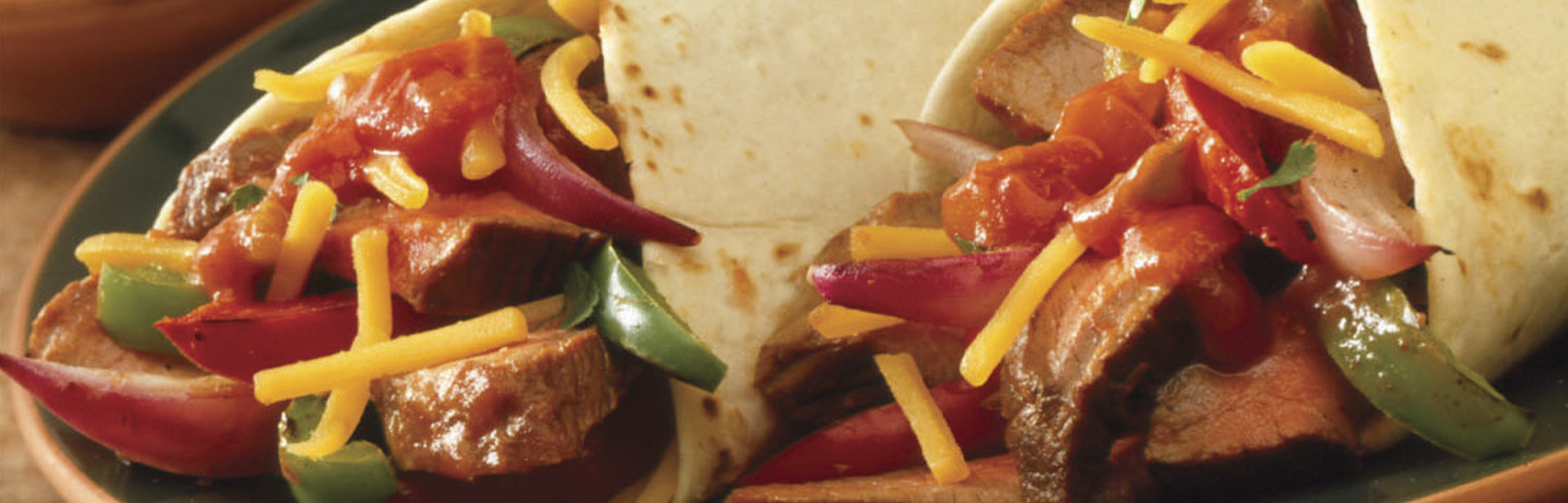 Image of prepared Steak & Pepper Fajitas recipe