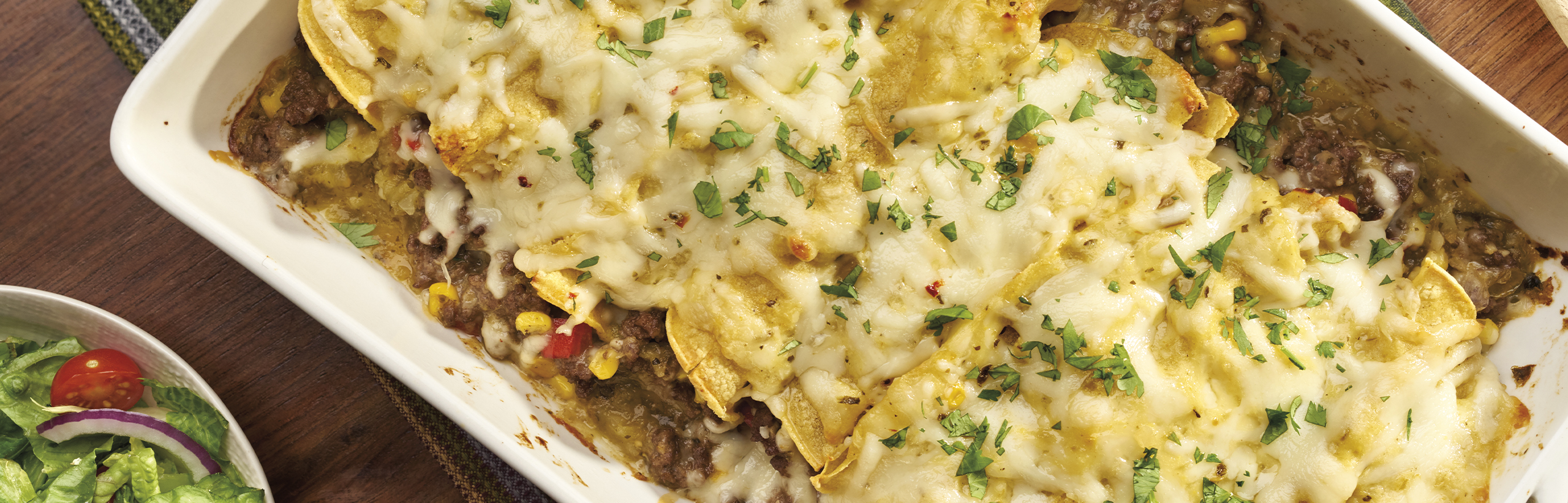 Sweet Corn & Beef Enchiladas Pace Foods