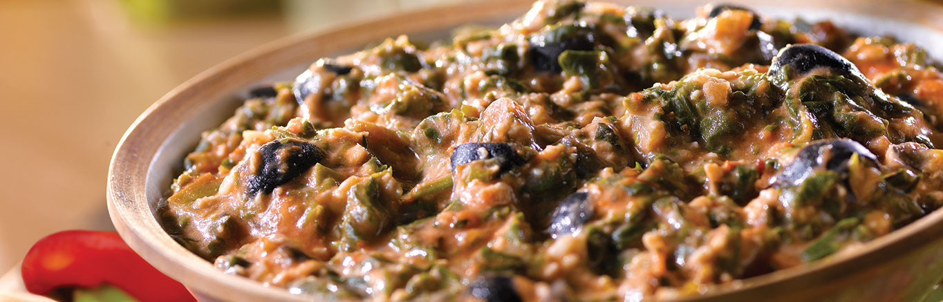 Image of prepared Easy Picante Spinach Dip