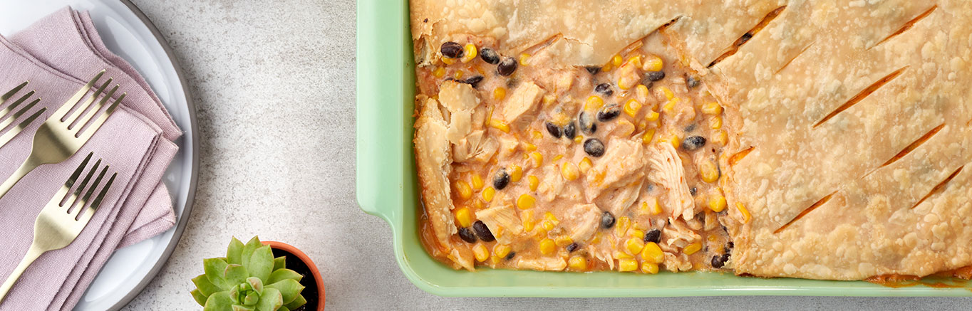 Image of prepared Fiesta Chicken Casserole