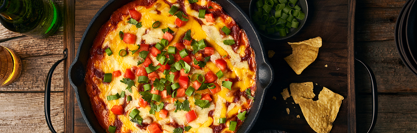 Layered Chili Cheese Dip