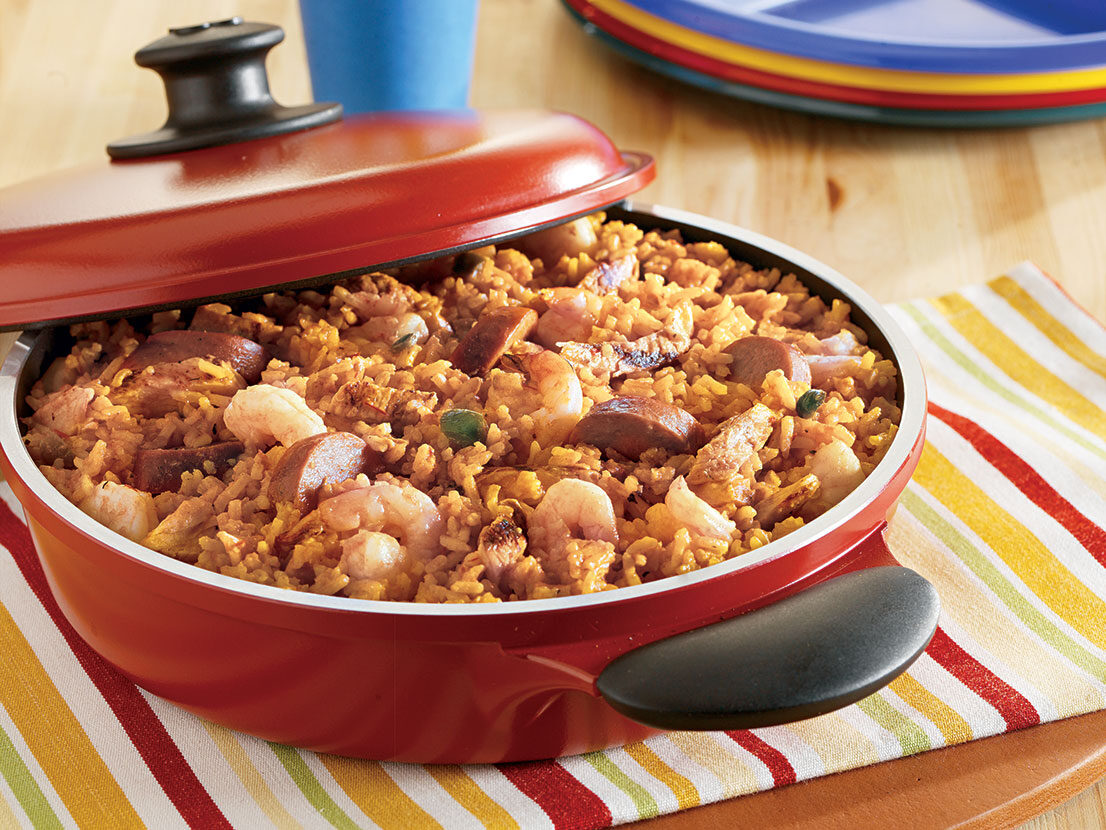 Image of prepared Pre-Game Paella