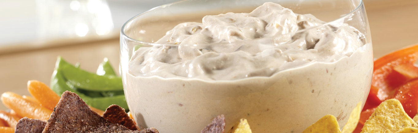 Image of prepared Salsa Onion Dip