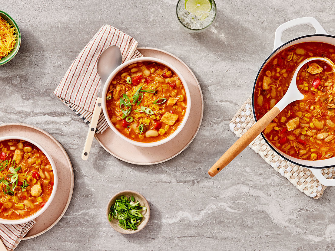 Image of prepared White Chicken Chili