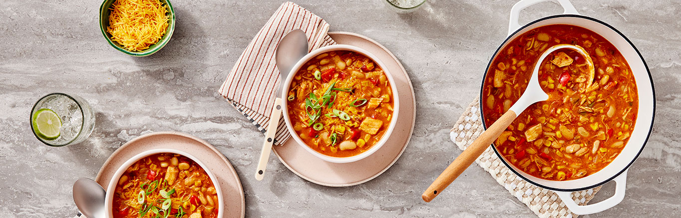 Image of prepared White Chicken Chili