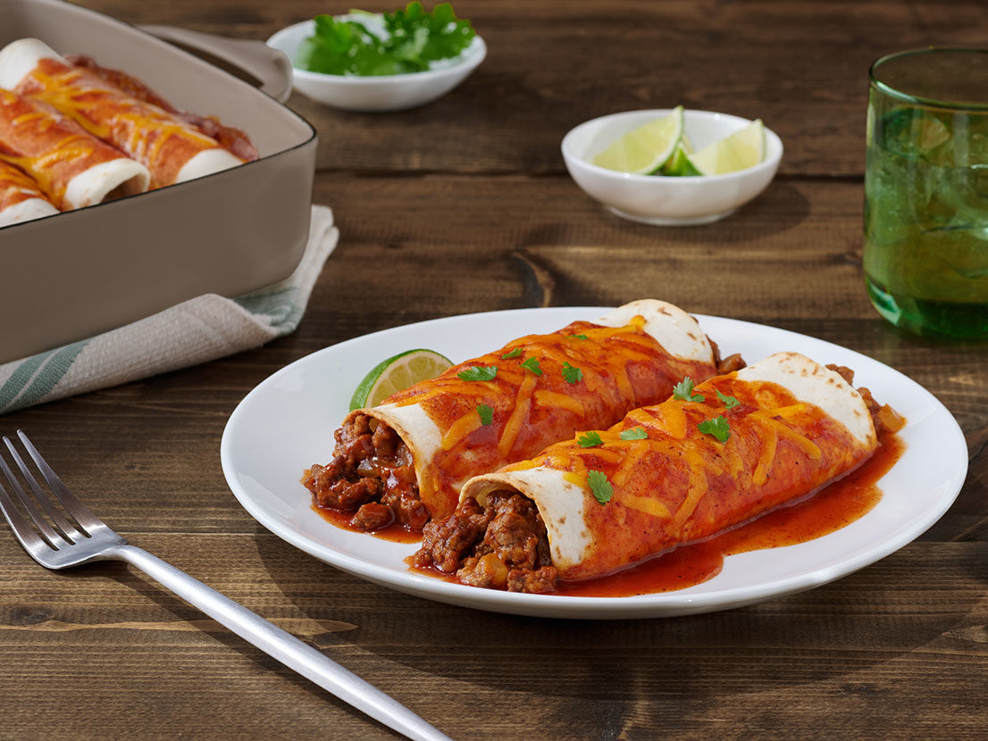 Image of prepared Easy Beef Enchiladas