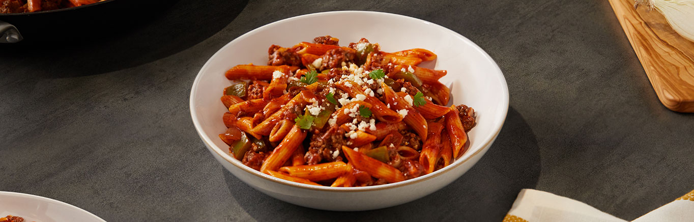 Image of prepared Enchilada Pasta