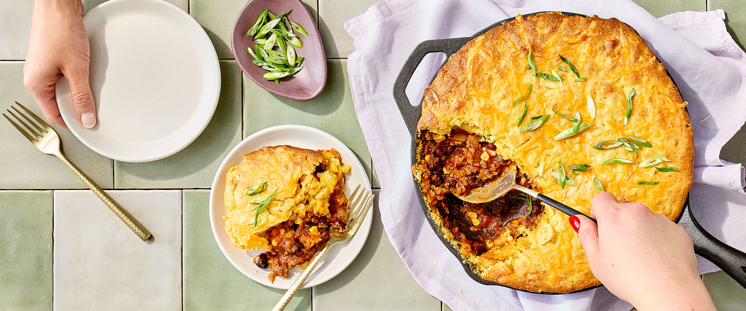 Desktop image of Tamale Skillet Pie