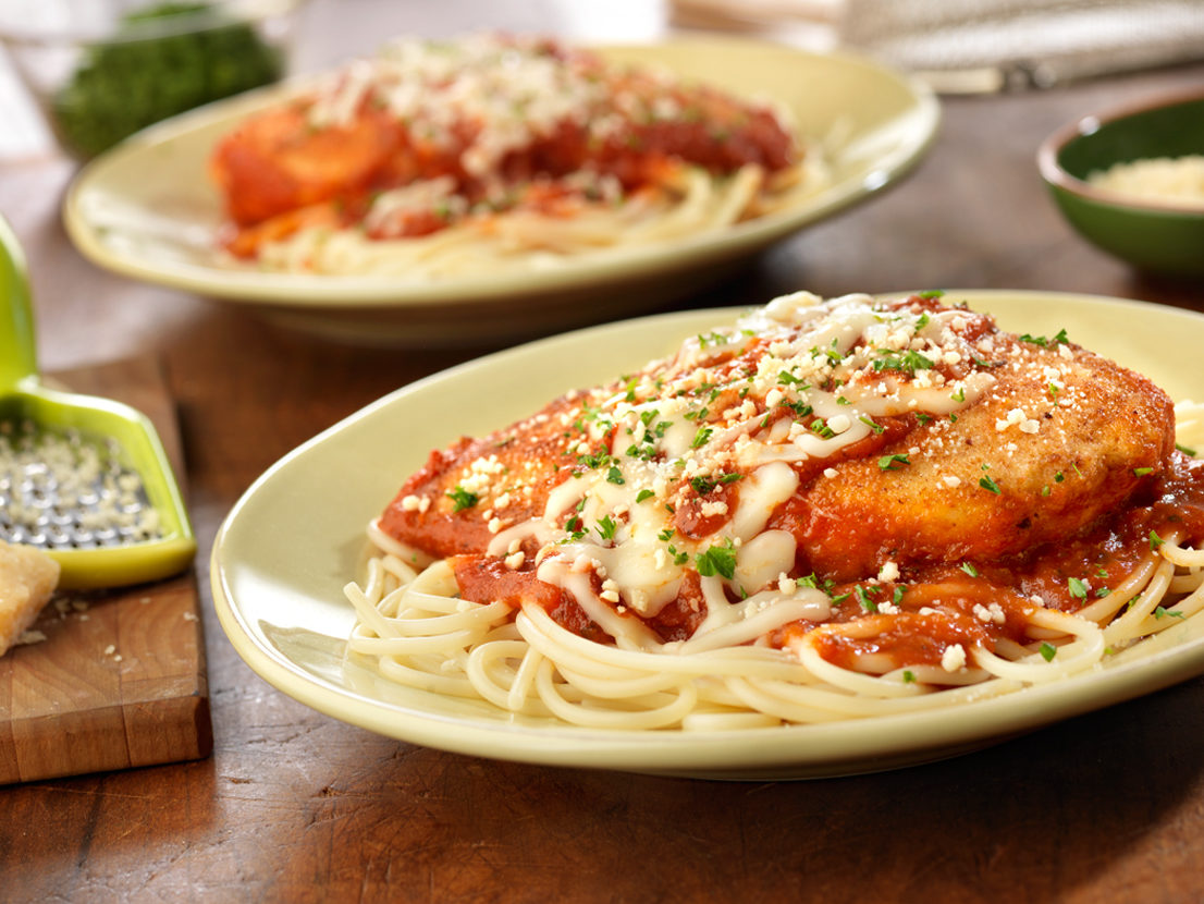 3 Step Easy Skillet Chicken Parmesan Prego® Pasta Sauces