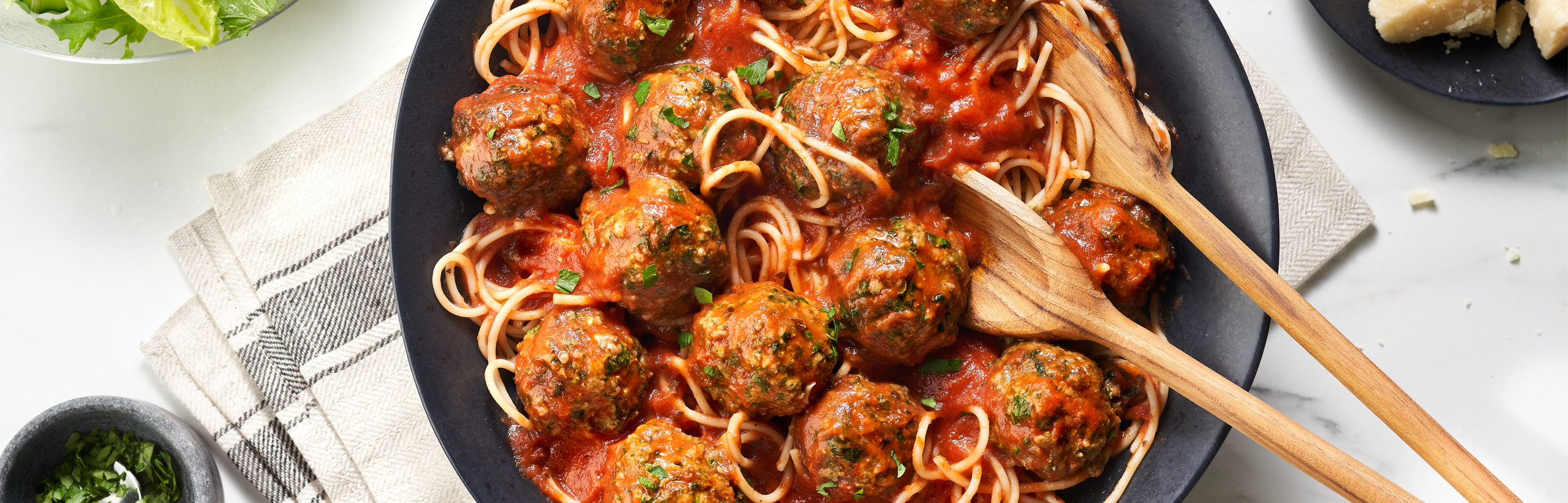 Low FODMAP Gluten Free Spaghetti & Meatballs