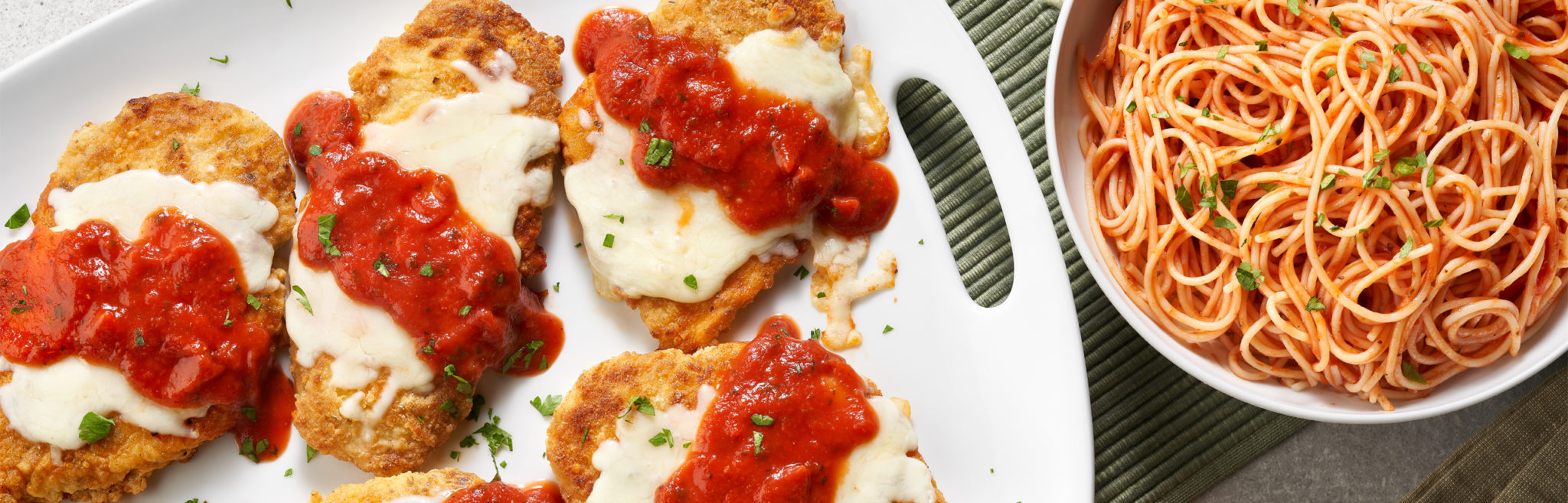 Low FODMAP Chicken Parmesan Prego® Pasta Sauces