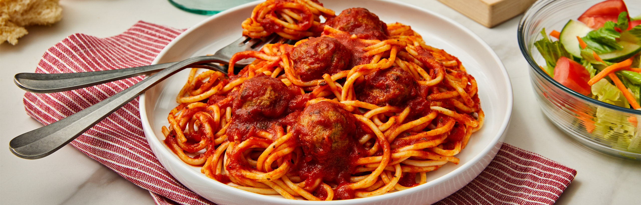 Quick Spaghetti Meatballs Prego Pasta Sauces