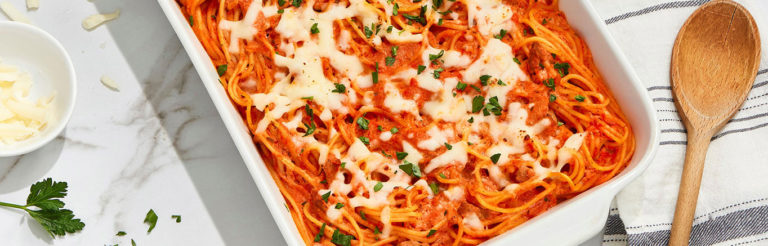 Baked Spaghetti Prego® Sauces