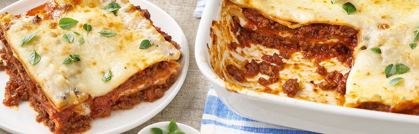 Beef & Mushroom Lasagna
