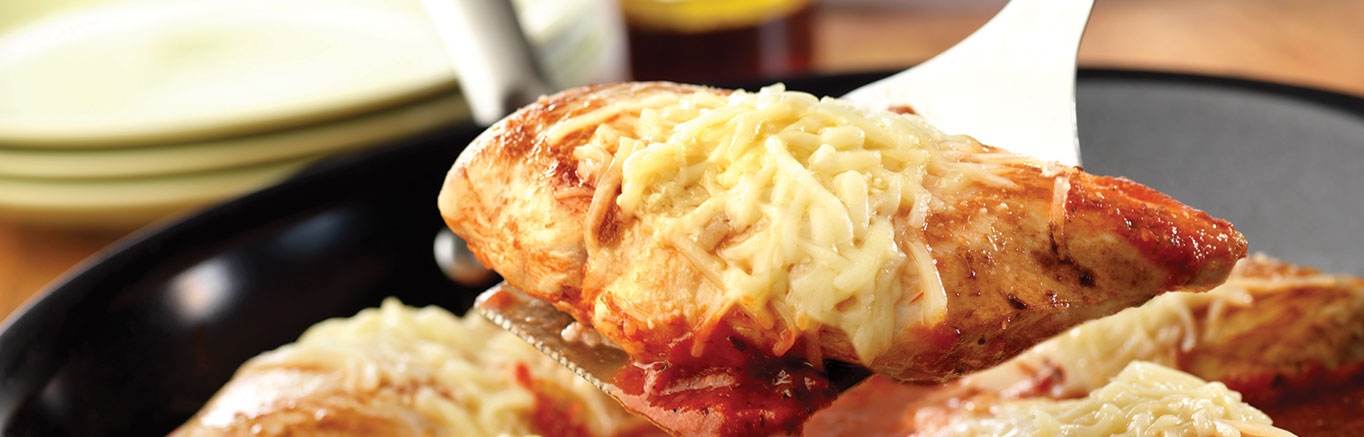 Image of prepared Easy Skillet Chicken Parm recipe