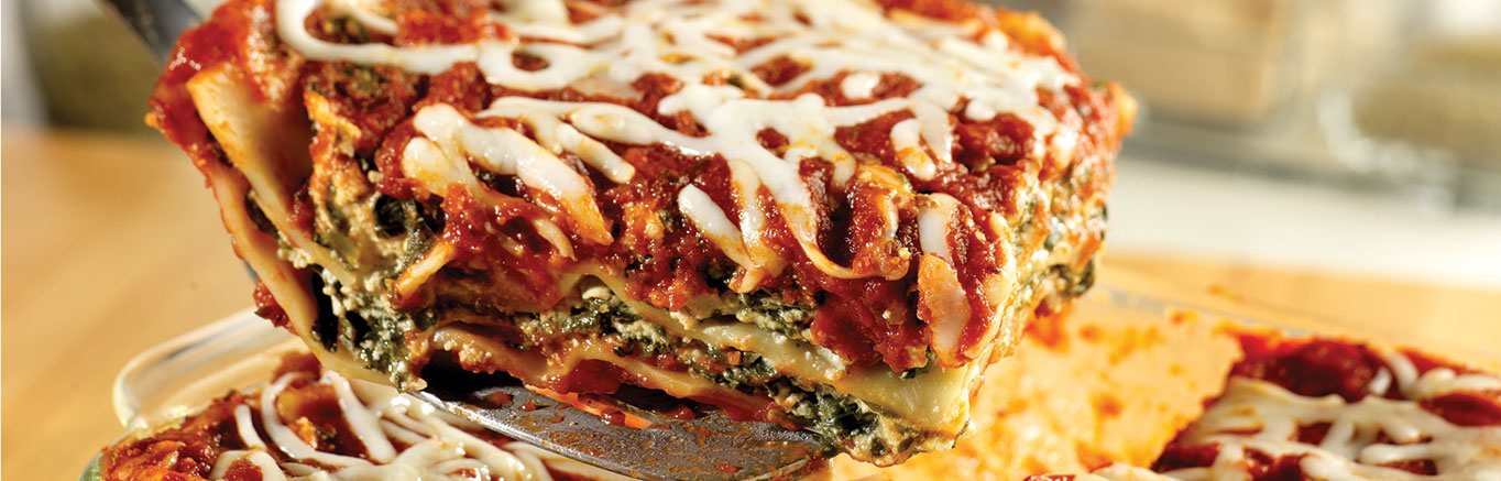 Extra-Easy Spinach Lasagna