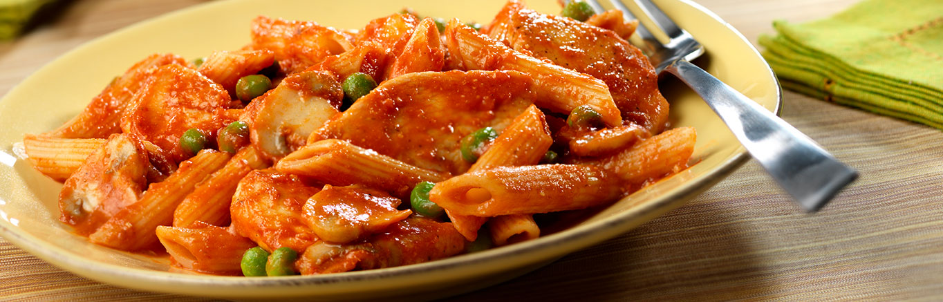 Creamy Vodka Chicken & Penne
