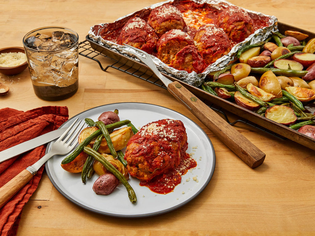 Florentine Turkey Meatloaf Prego® Sauces
