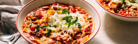One Pot Lasagna Soup | Prego® Pasta Sauces