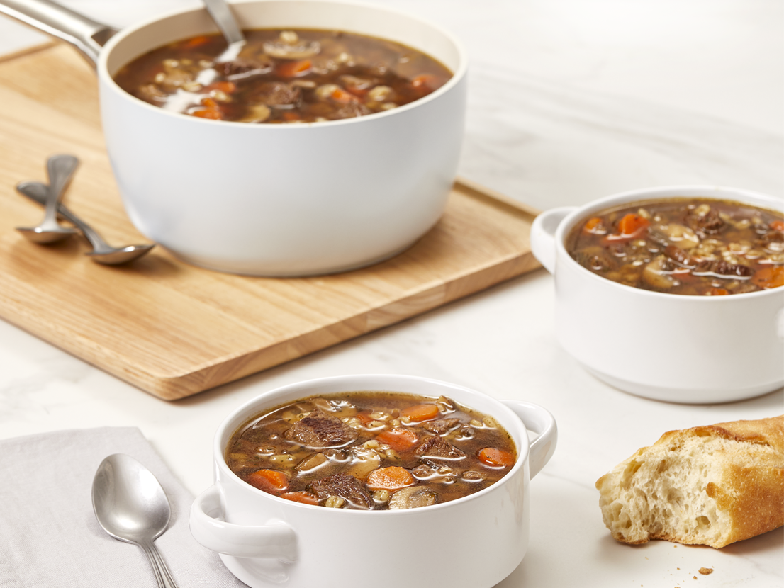 Beef Barley Soup | Swanson® Recipes