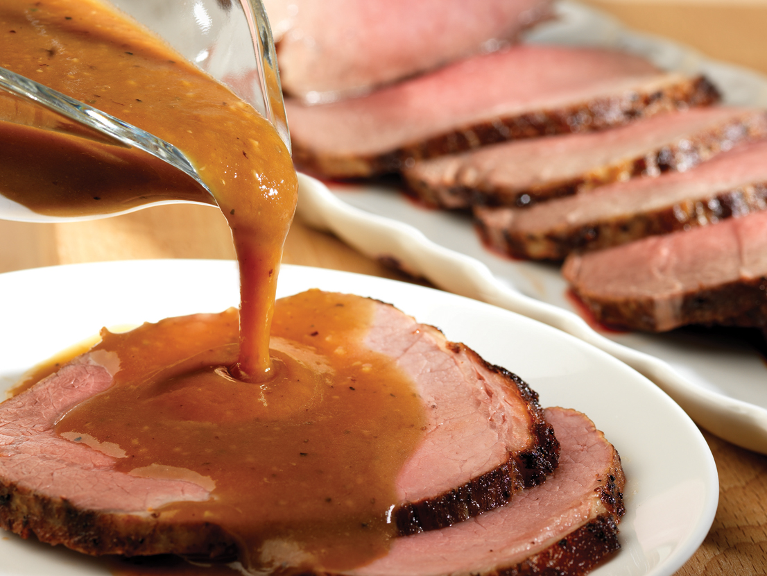 Beef Roast and Onion Gravy Swanson® Recipes