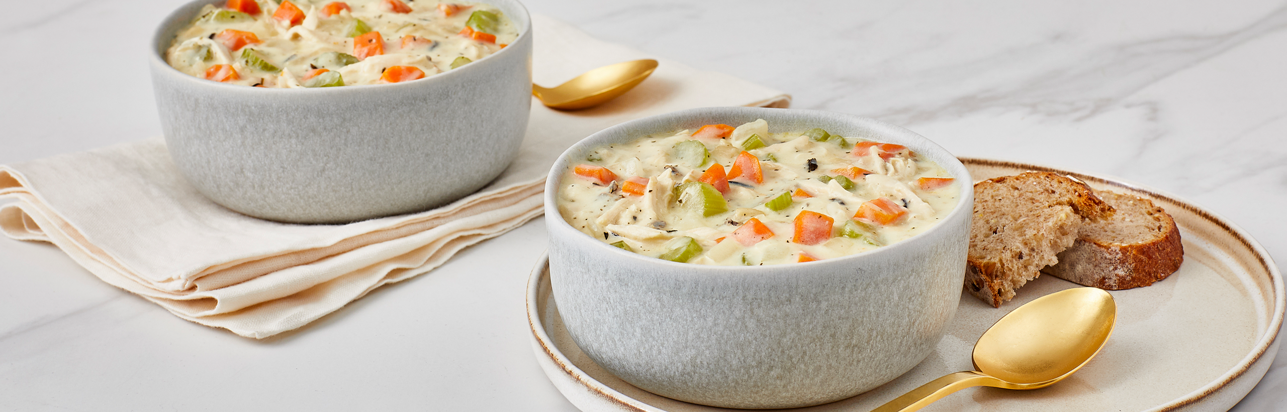 Creamy Chicken Wild Rice Soup Recipe 