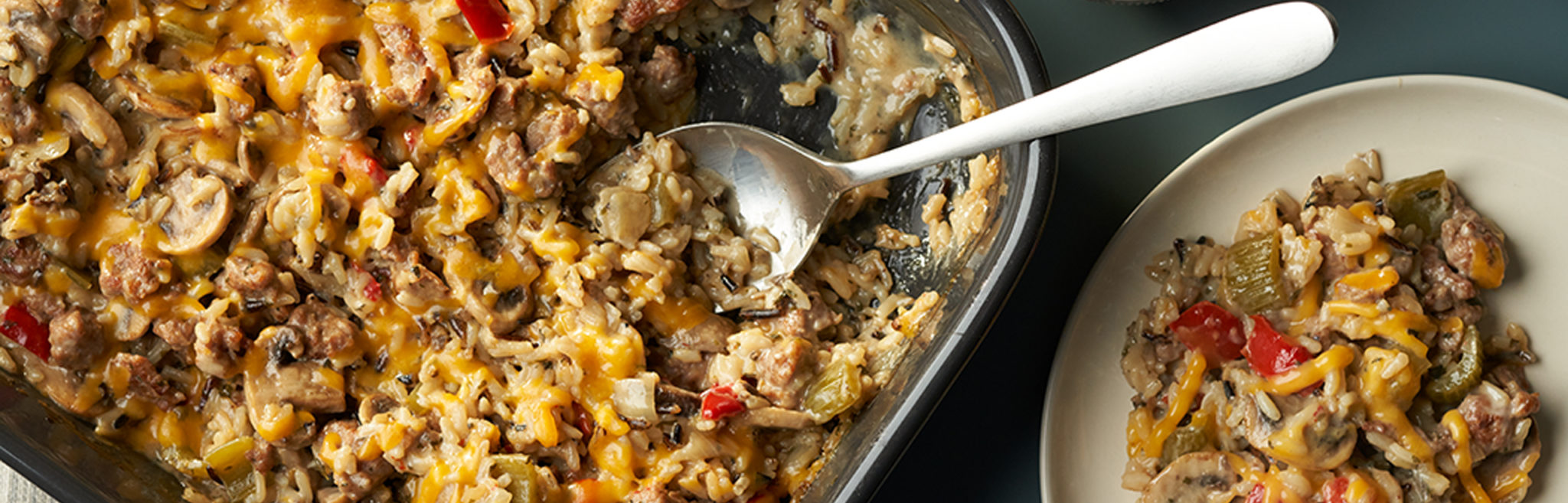 Hearty Sausage & Rice Casserole Swanson