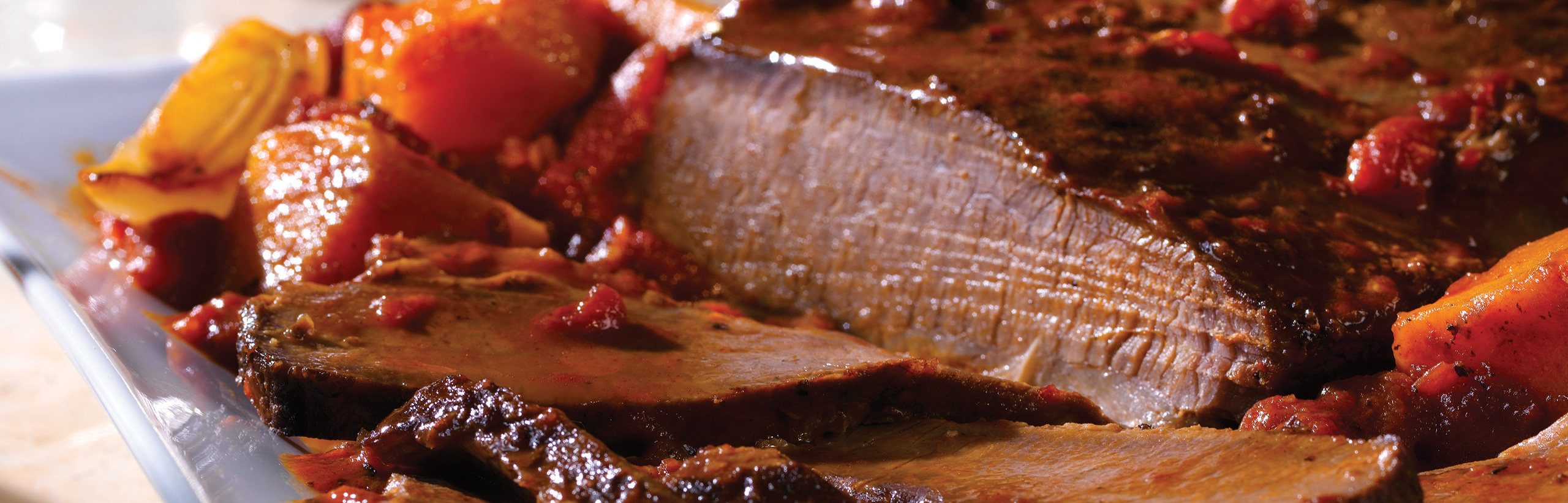 Holiday Brisket with Savory Onion Jus Swanson