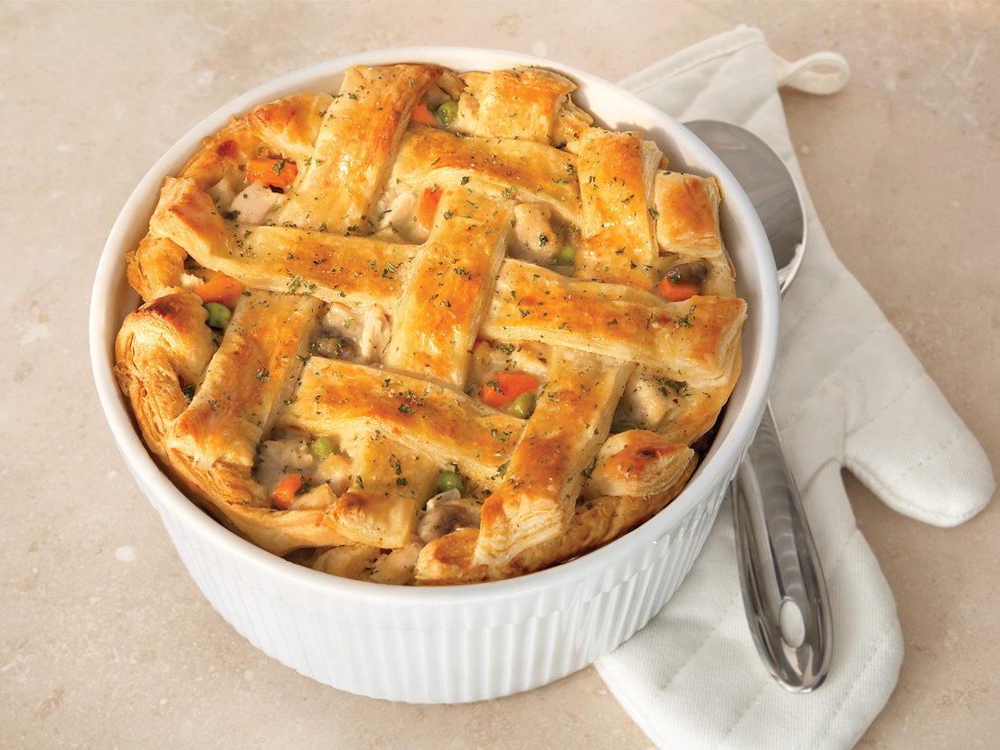 Smaller image of prepared The Ultimate Chicken Pot Pie recipe