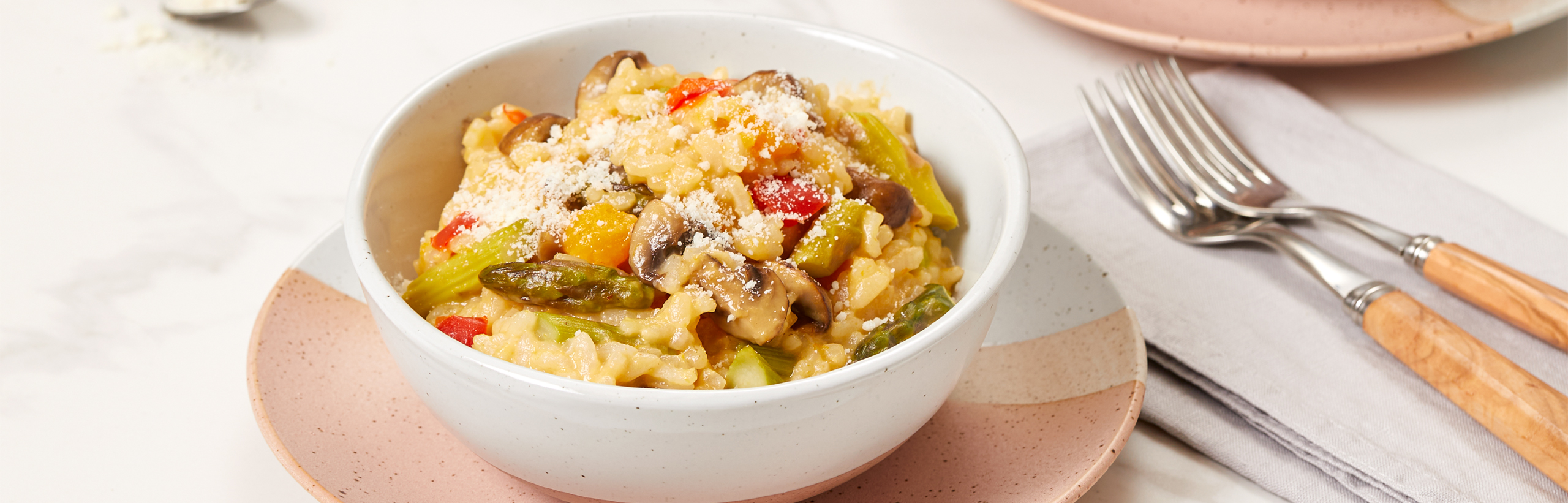 Minced Chicken and Vegetable Risotto Recipe 